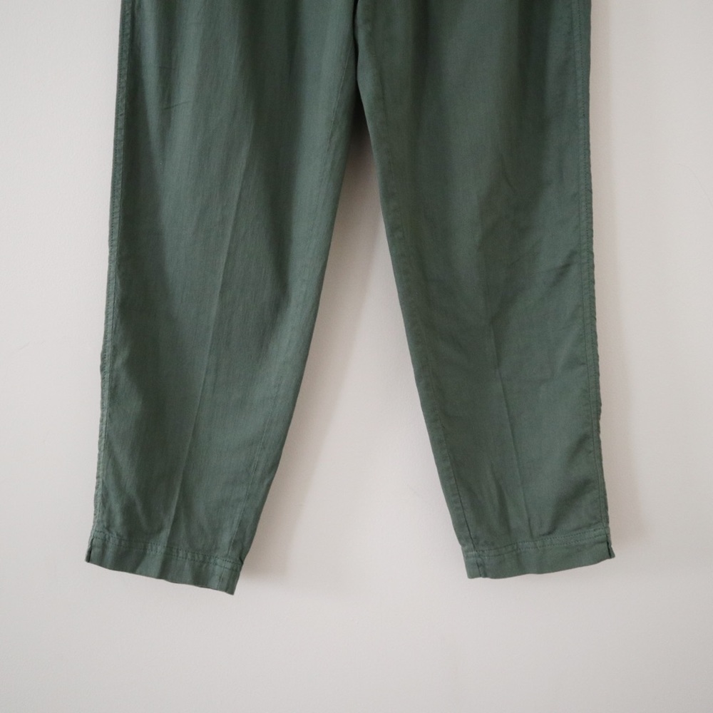 Eileen Fisher Nori Organic Cotton Twill Pants - Picture 4 of 10